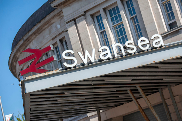 Swansea Railway signage