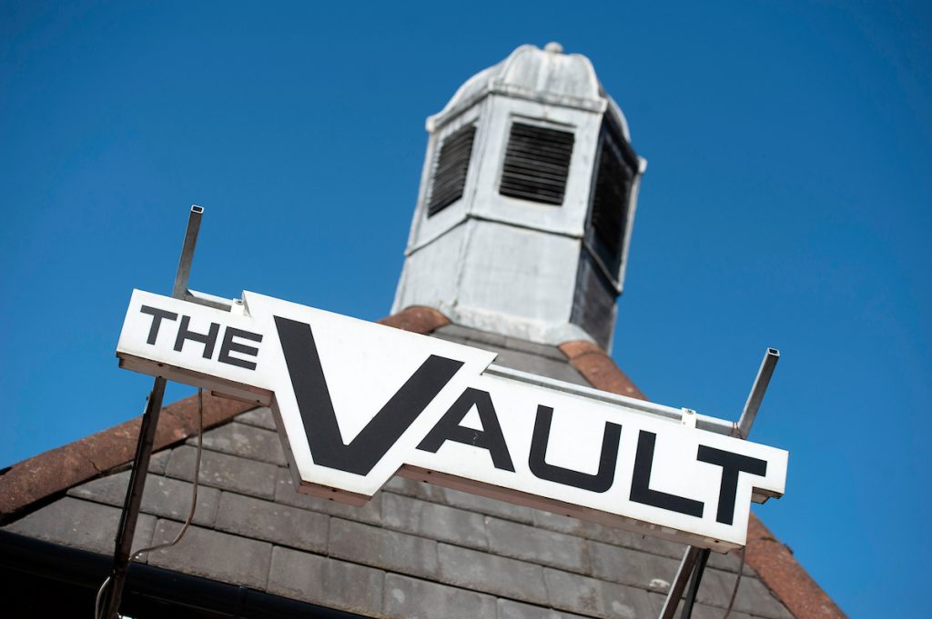 The Vault - signage