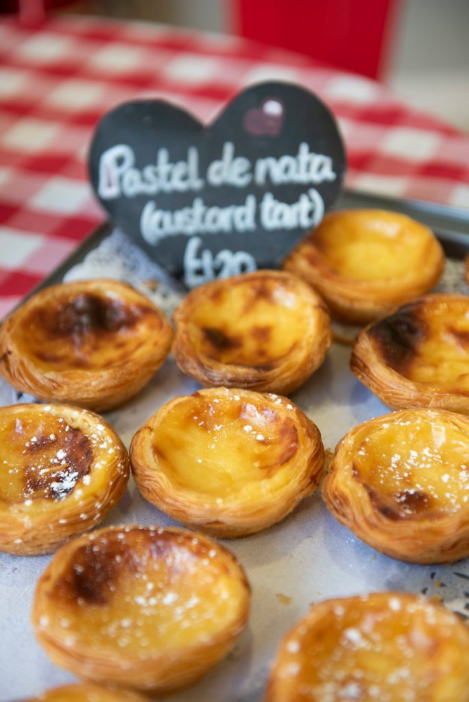 Custard tarts in Pastel de Nata